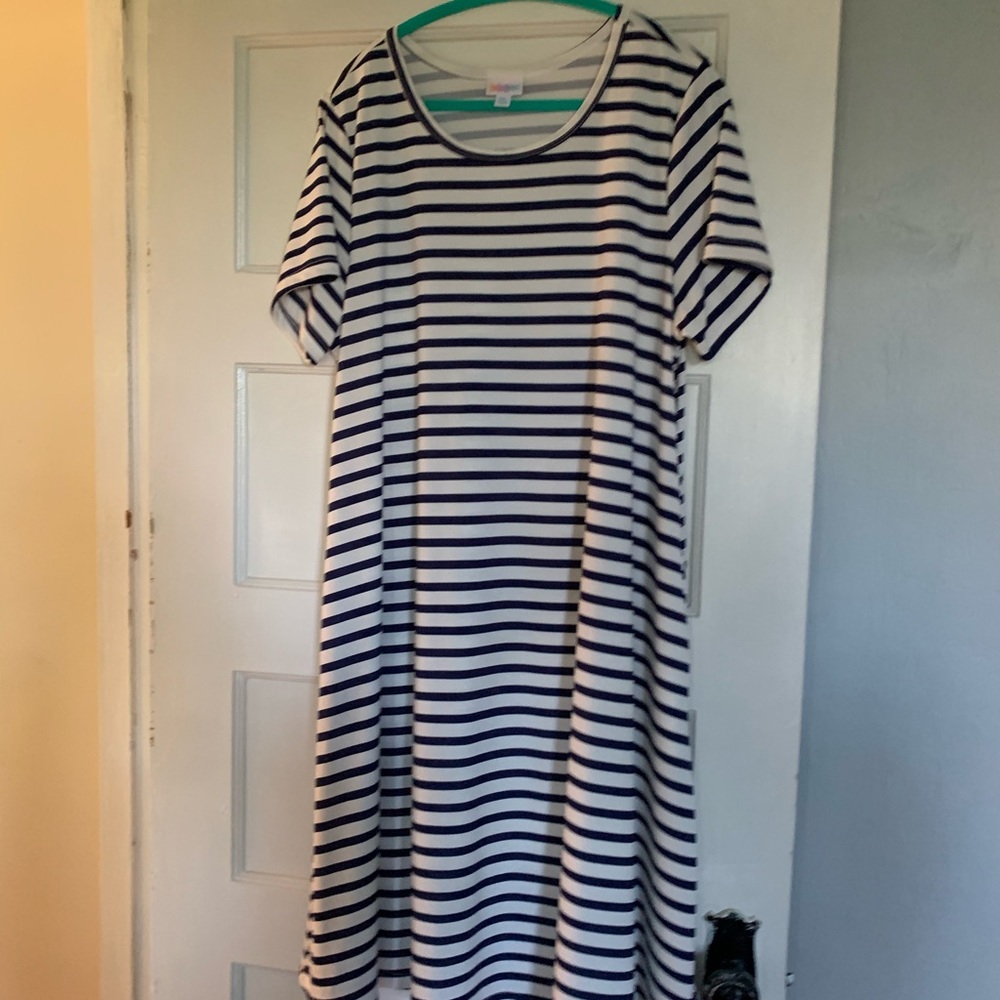 LuLaroe swing dress with pockets